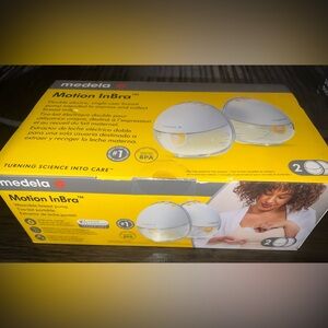 NEW Medela Motion InBra Wearable Electric Breast Pump – Rechargeable